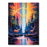 Deer in the Forrest IV (Paint by Numbers)