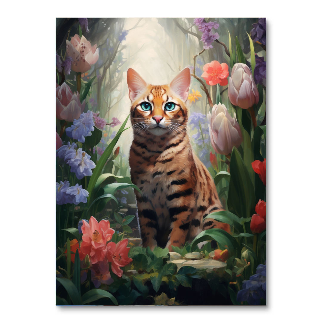 Bengal Cat (Paint by Numbers)