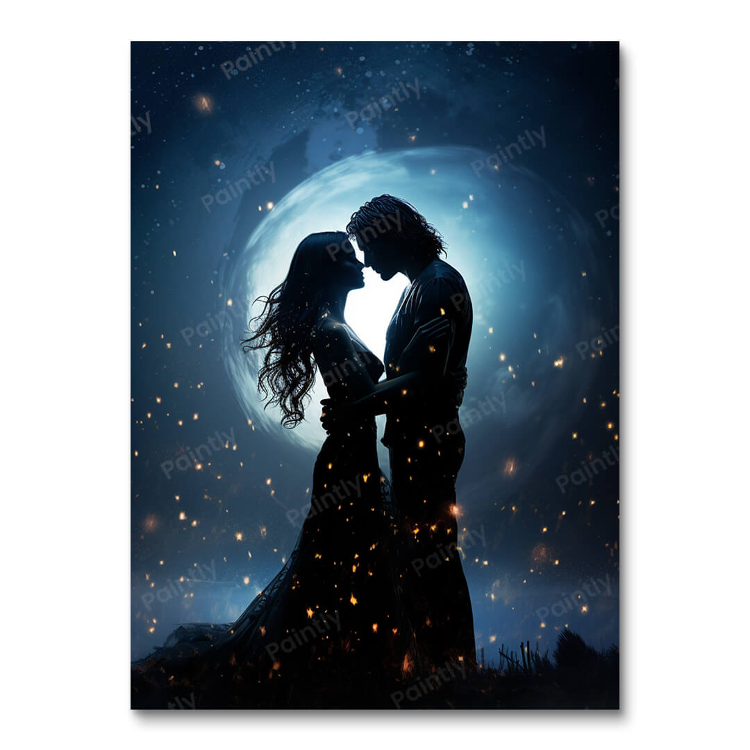 Moonlit Love (Paint by Numbers)