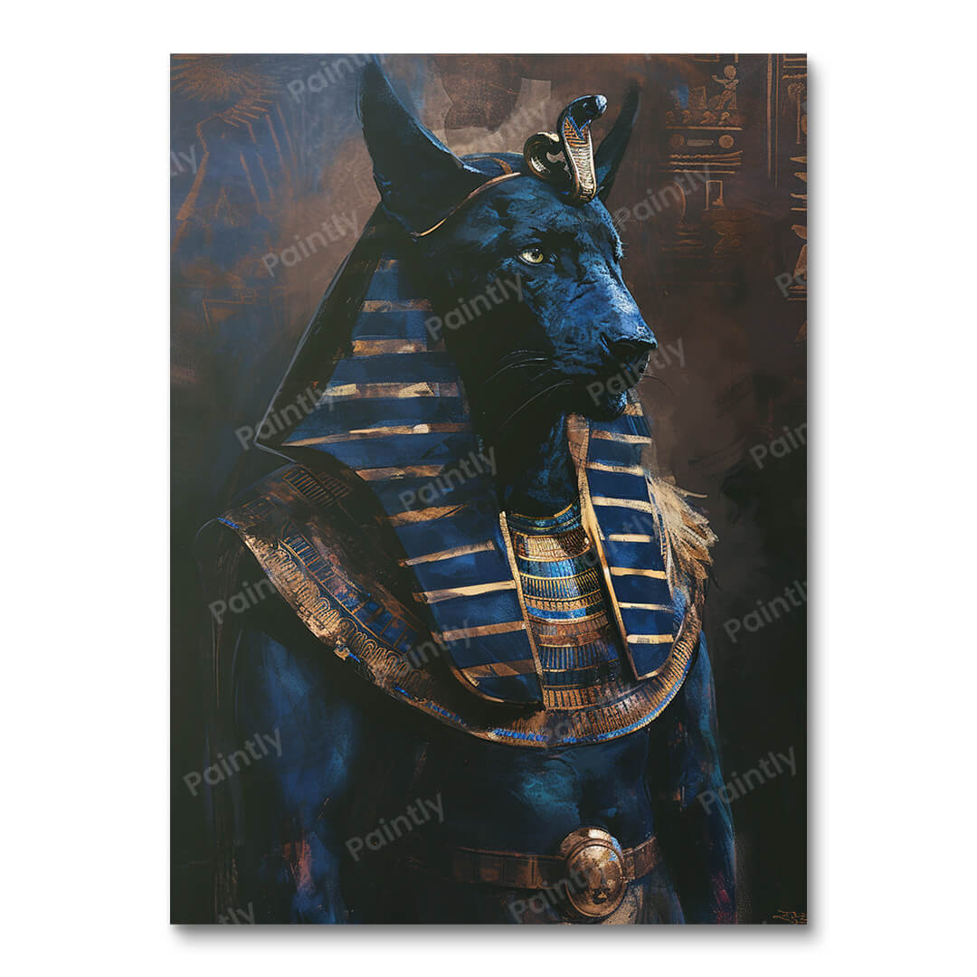 Egyptian God of the Dead Anubis II (Paint by Numbers)