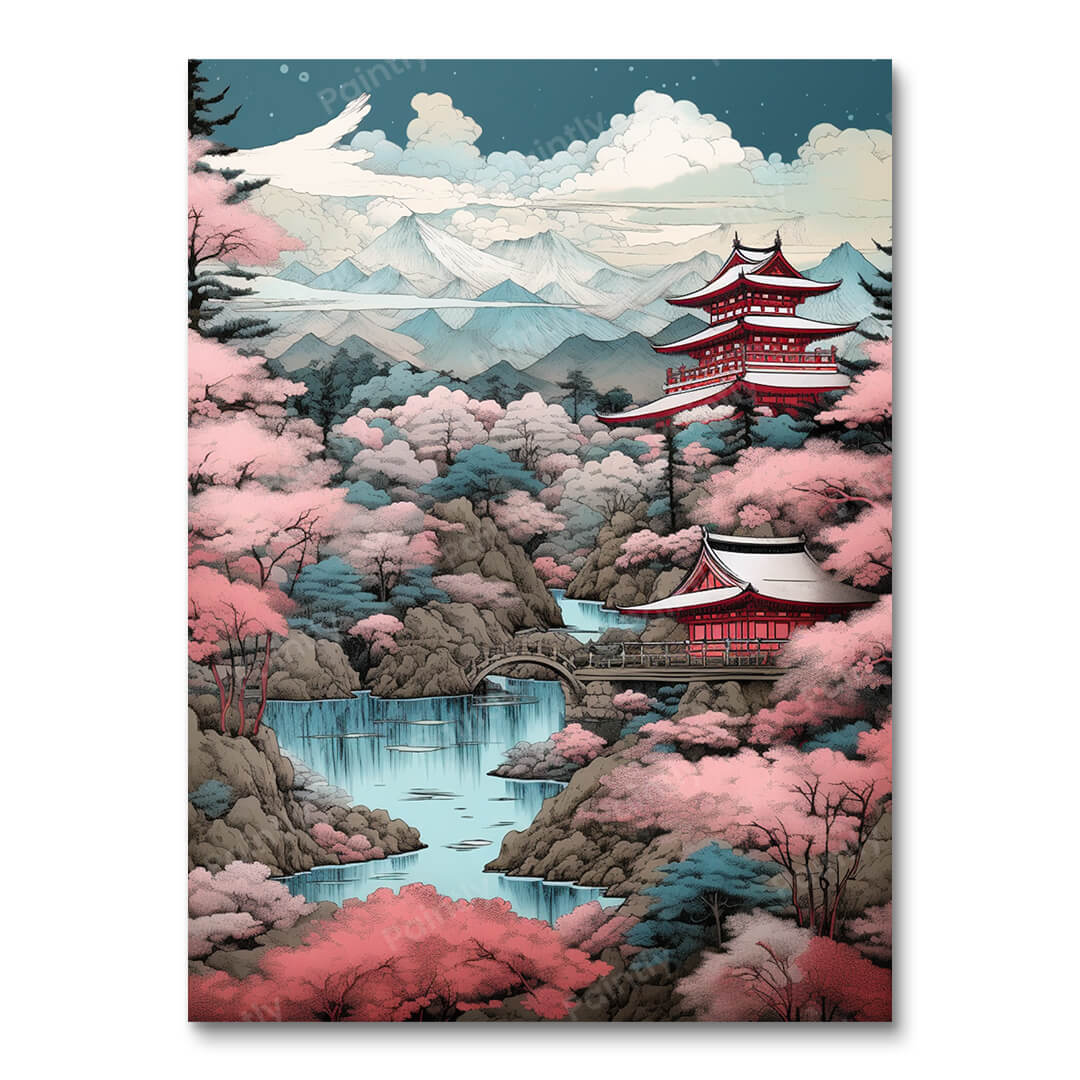 Ukiyo Tapestry (maling efter tal)