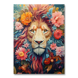 Floral Lion (Paint by Numbers)