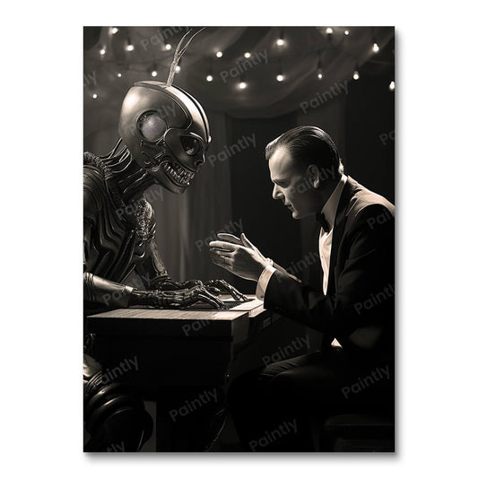 Extraterrestrial Duets (Paint by Numbers)