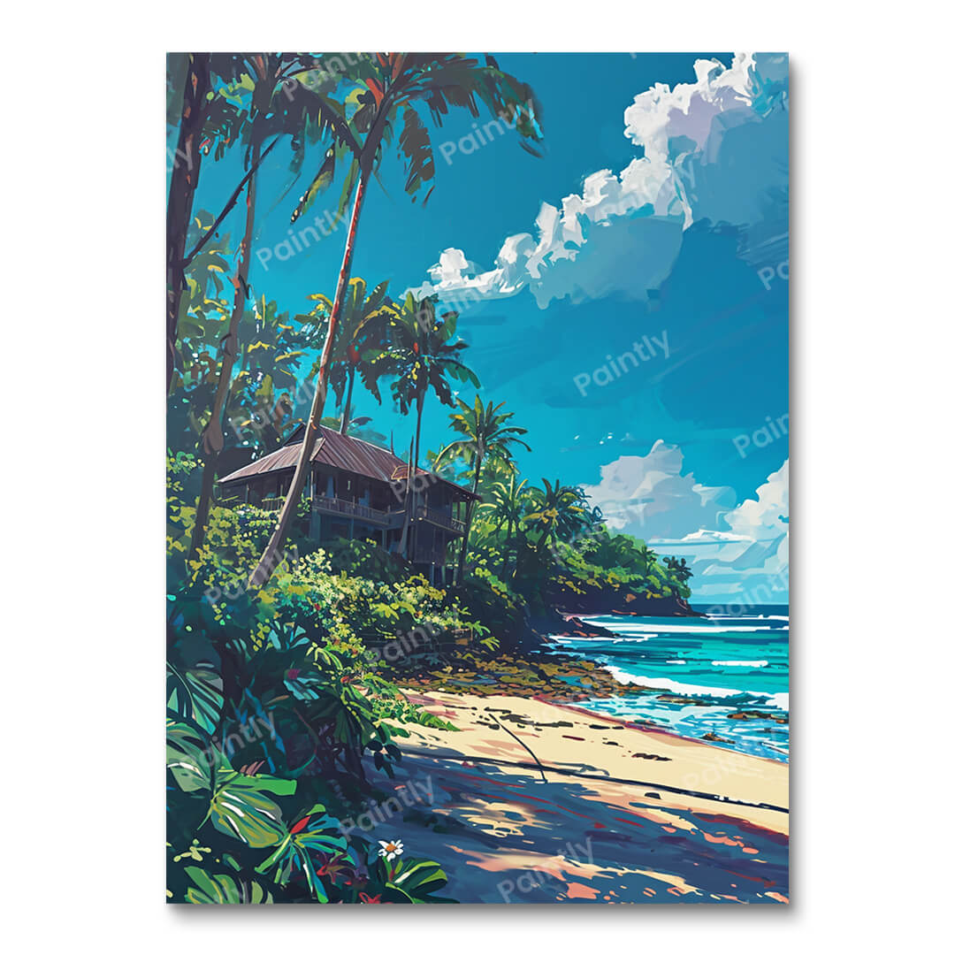 Tropical Seclusion (Paint by Numbers)