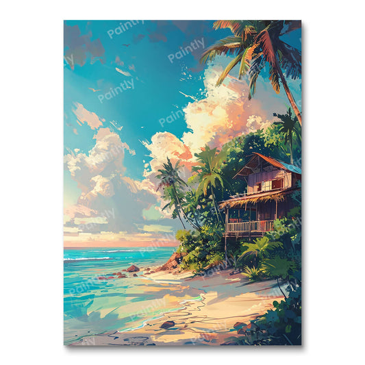 Tropical Seclusion II (Paint by Numbers)