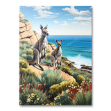 Kangaroo Chillout V (Paint by Numbers)