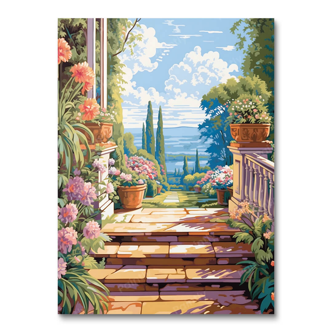 Patio Vistas (Paint by Numbers)