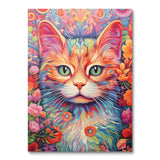 Psychedelic Cat I (Paint by Numbers)