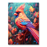 Vibrant Cardinal (Paint by Numbers)