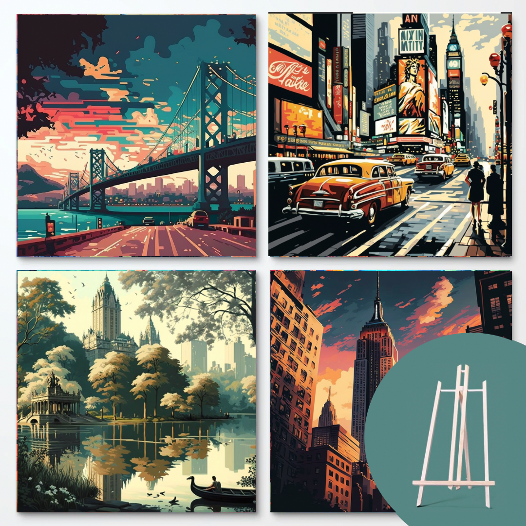 USA Bundle (4 Designs + Free Easel)