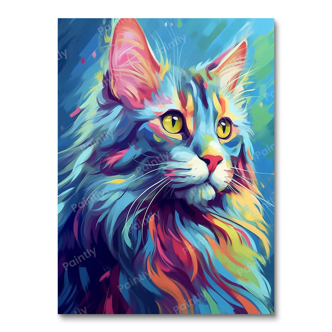 Psychedelic Cat