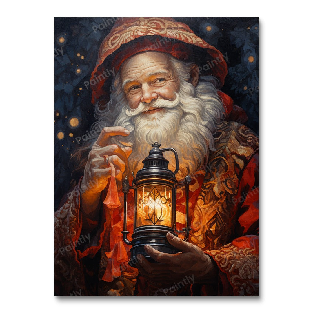 Starry Night Santa