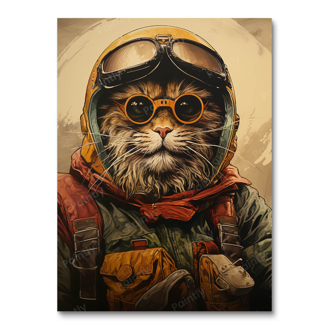 Moto-Meow Revolution (Paint by Numbers)