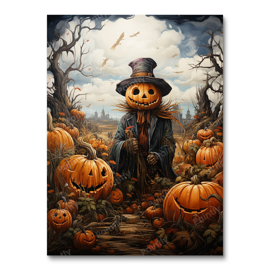 Pumpkin Patch Serenade (Paint by Numbers)