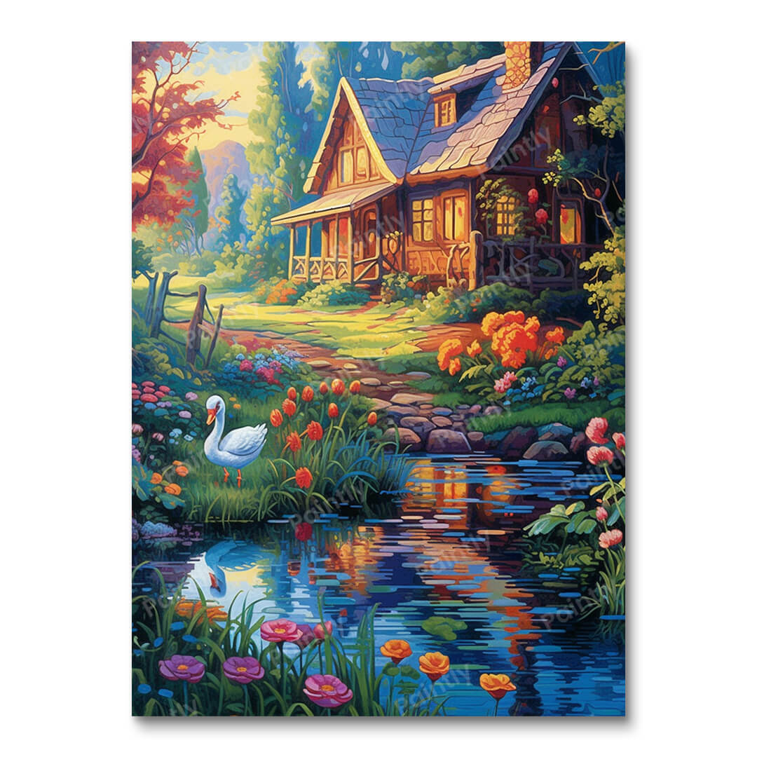 Cottage Bundle (4 Designs + Free Easel)