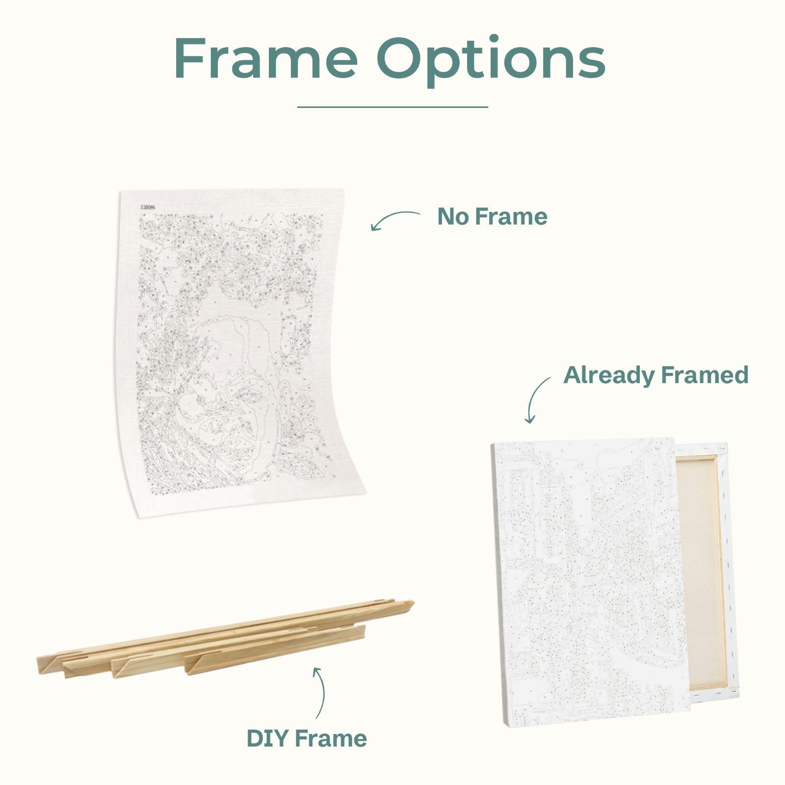 Flat Frame (Paint by Numbers)