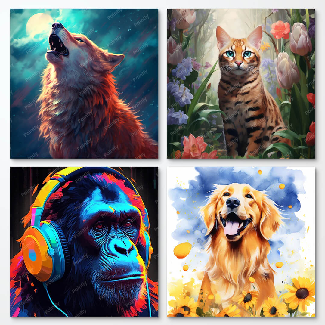 Animal Bundle II (4 Designs)