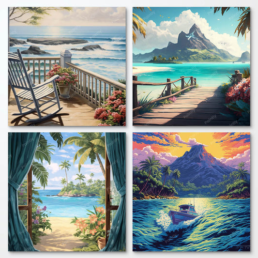 Beach Escape Bundle (4 Designs)