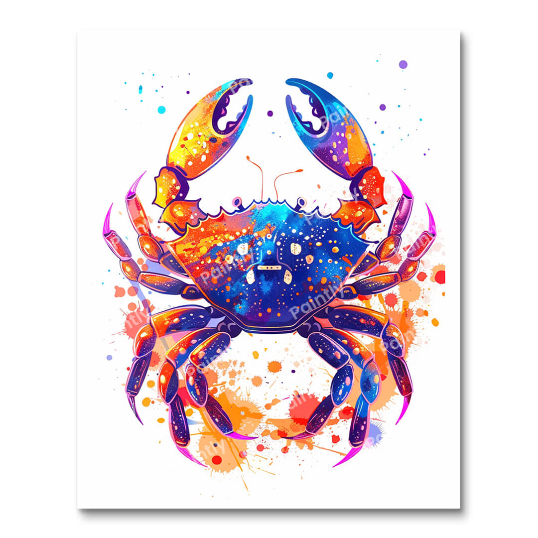 Cancer Zodiac Sign (Paint by Numbers)