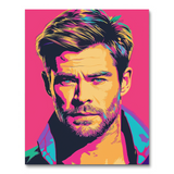 Chris Hemsworth III (Paint by Numbers)