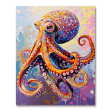 Colorful Octopus II (Paint by Numbers)