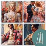 Regency Bundle (4 Designs + Free Easel)