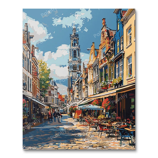 Dutch Market (Paint by Numbers)