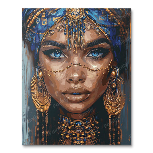 Egyptian Azure (Paint by Numbers)