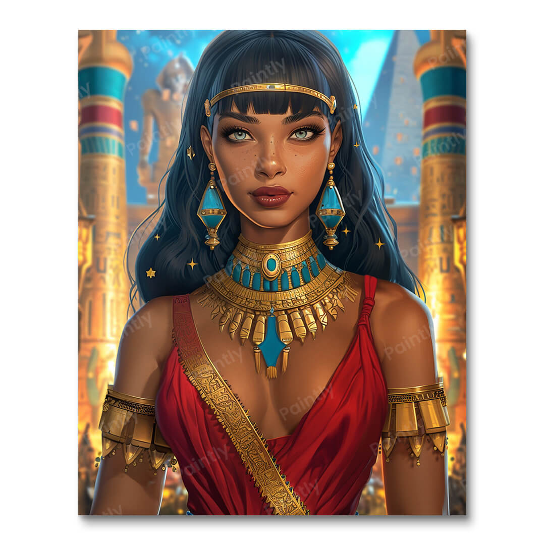 Egyptian Royalty (Paint by Numbers)