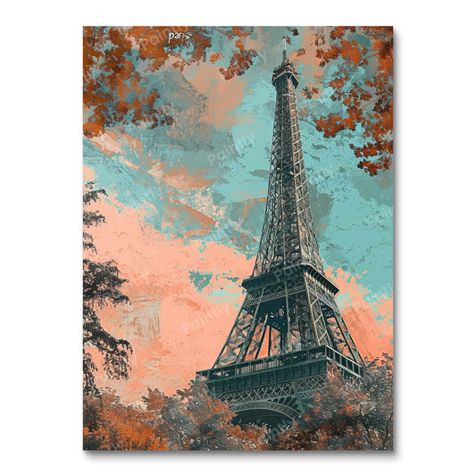 Eiffel Reverie (Paint by Numbers)