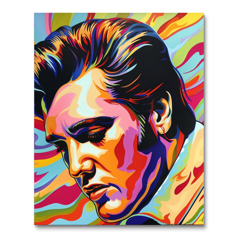 Elvis Presley II (Paint by Numbers)