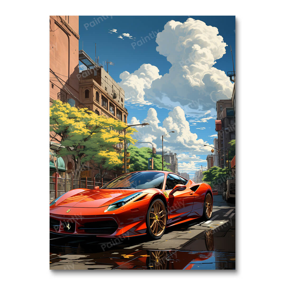 Ferrari Fantasia (Paint by Numbers)