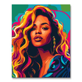 Fierce Beyoncé (Paint by Numbers)