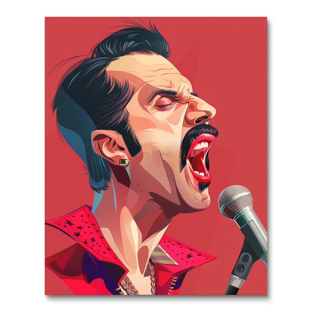 Freddie Delight (Paint by Numbers)