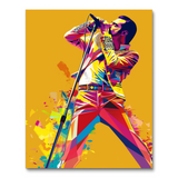 Freddie Mercury (Paint by Numbers)