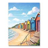 Brighton Beach (Paint by Numbers)