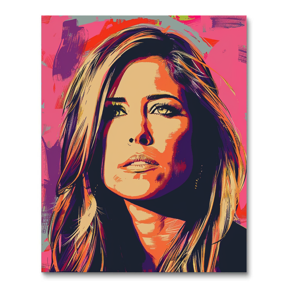 Jennifer Aniston (Paint by Numbers)