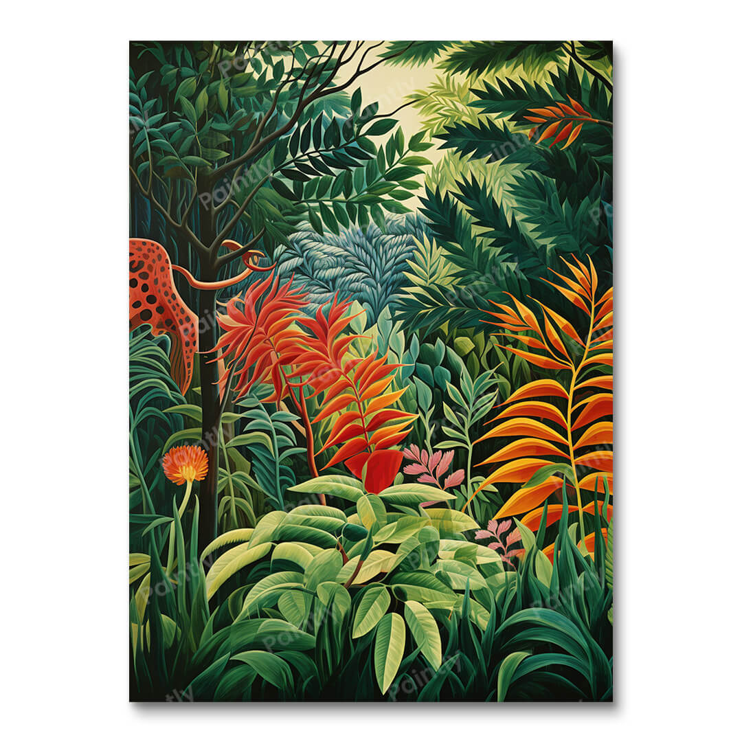 Jungle Pulse III (Paint by Numbers)