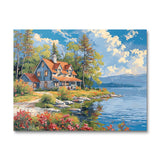 Lake View Home IV (Paint by Numbers)