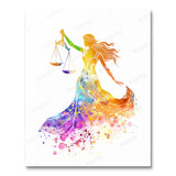 Libra Zodiac Sign (Paint by Numbers)