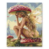 Magical Mushroom Meeting (Paint by Numbers)