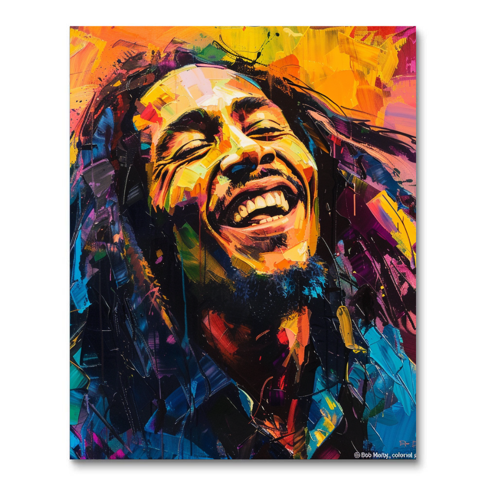 Marley's Chromatic Anthem (Paint by Numbers)