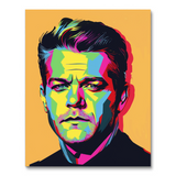 Matt Damon (Paint by Numbers)