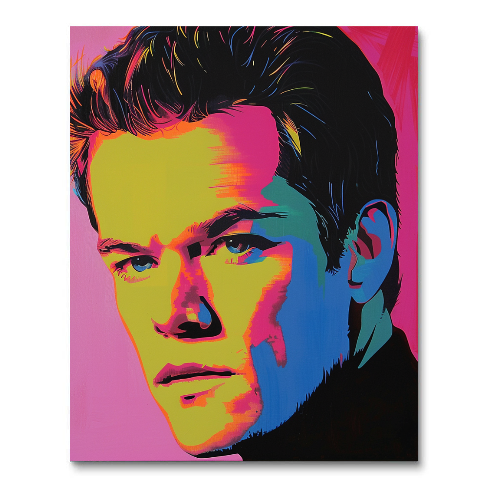 Matt Damon II (Paint by Numbers)