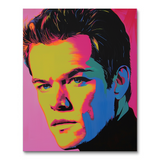 Matt Damon II (Paint by Numbers)