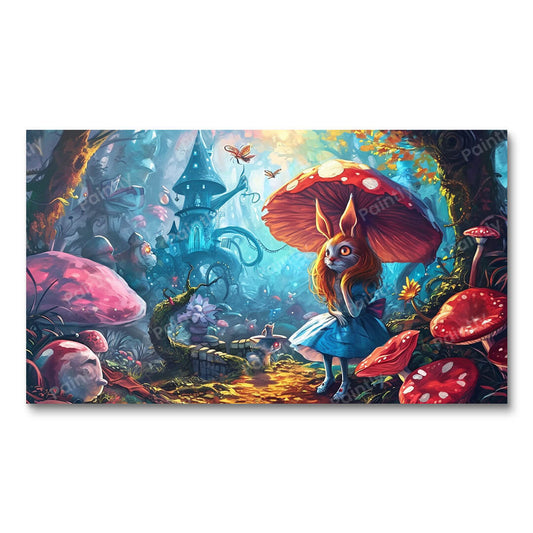 Mushroom Wonderland  III (Paint by Numbers)