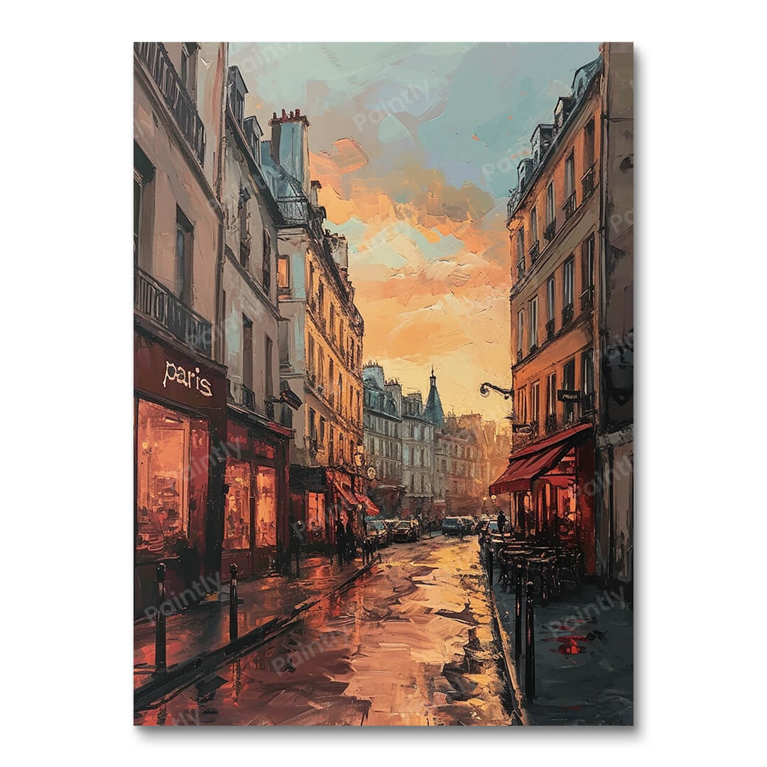 Parisian Flair (Paint by Numbers)