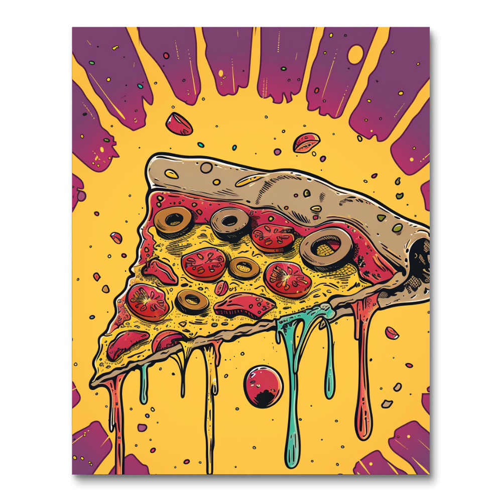 Pizza Power (Paint by Numbers)