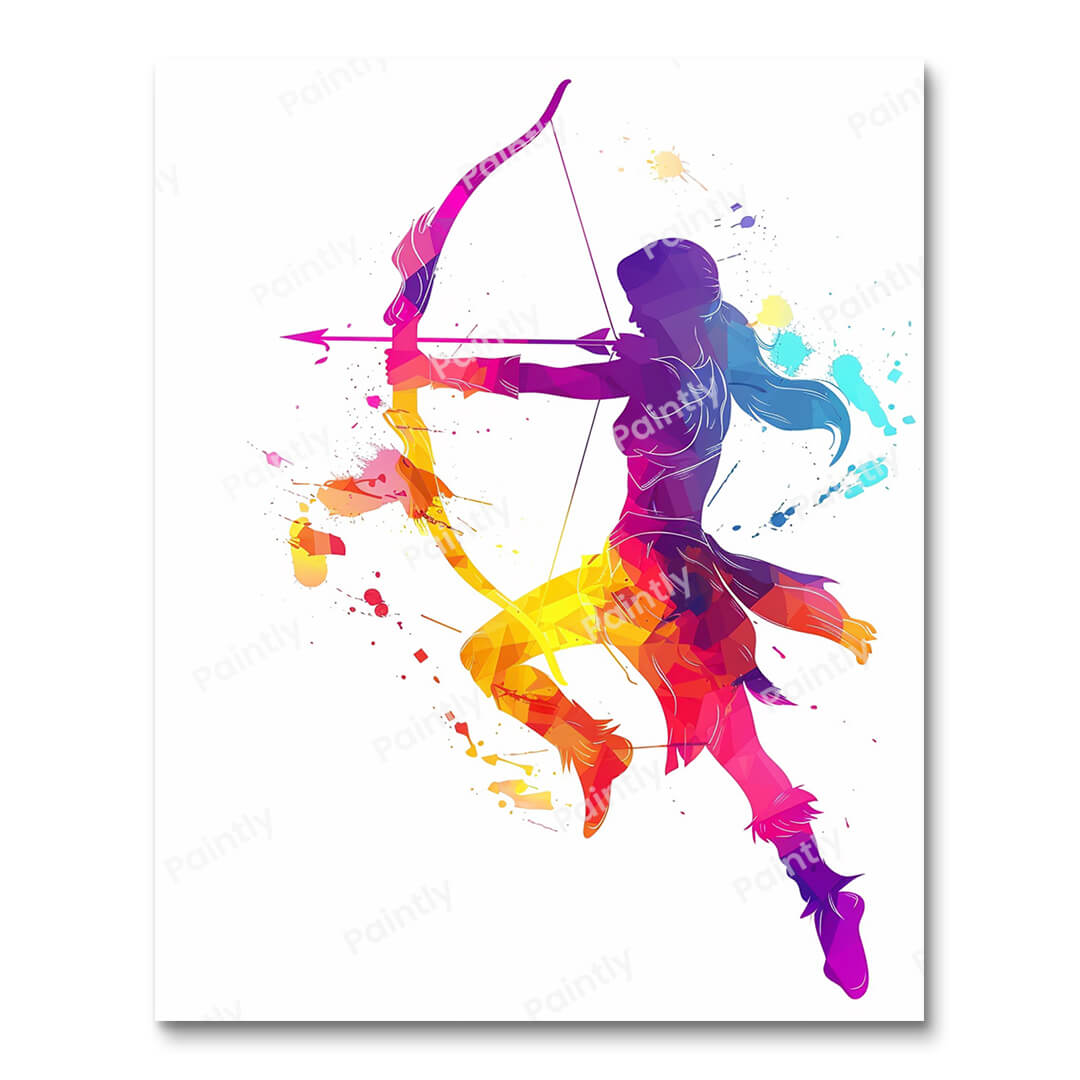 Sagittarius Zodiac Sign (Paint by Numbers)