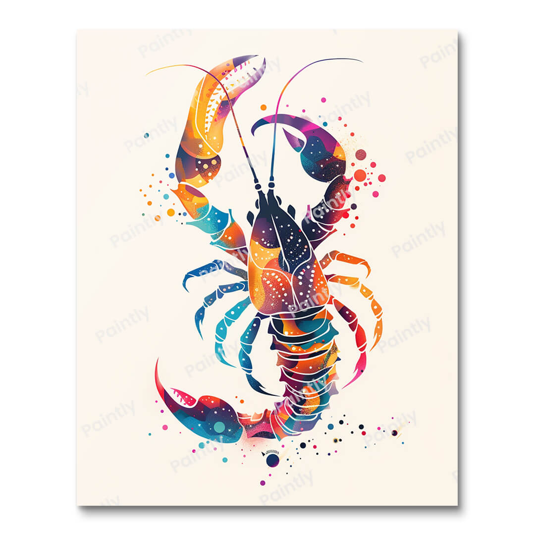 Scorpio Zodiac Sign (Paint by Numbers)